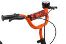 Bicicletta per Bambino 14" 2 Freni  Street Art Nero/Arancione