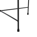 Tavolino Rotonto da Caffè Ø60x40 cm con Vano Contenitore 