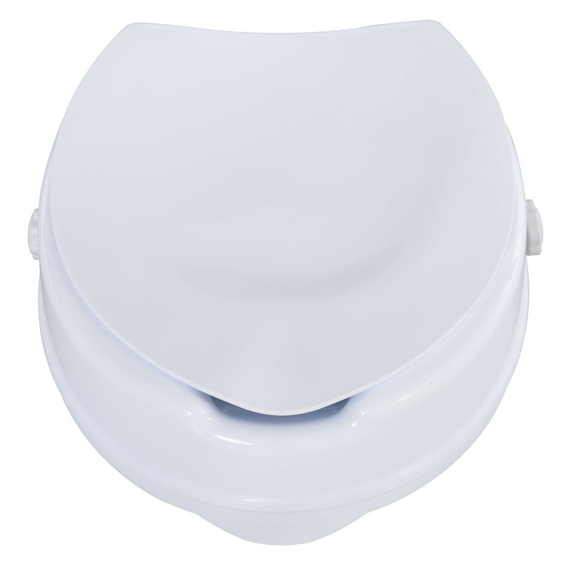 Sedile Rialzo per WC 35x40x16 cm in Polipropilene  Bianco
