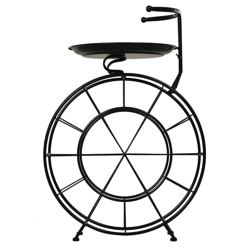 Cantinetta Portabottiglie in Metallo 50,5x35x73 cm 18 Bottiglie  Nero