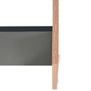 Libreria Moderna 4 Ripiani 60x30x136 cm in Truciolato  Rovere e Grigio