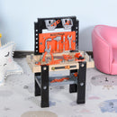 Banco da Lavoro con 64 Attrezzi per Bambini   Arancia e Nero