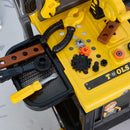 Banco da Lavoro con 60 Attrezzi per Bambini   Giallo e Nero