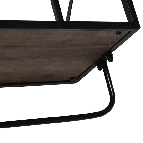 Wandregal 55x22,5x50 cm aus Metall und Holz online