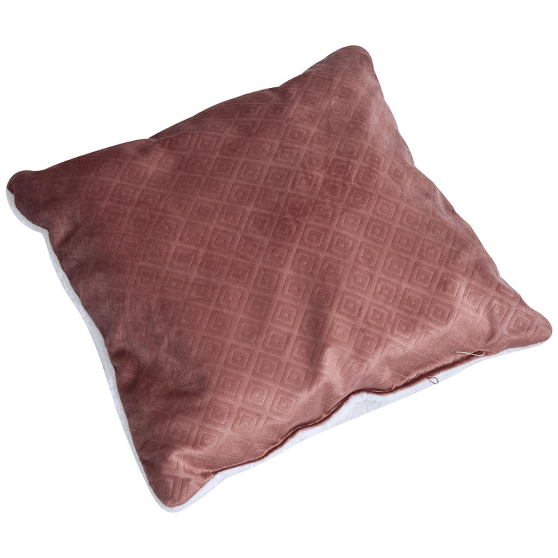 Cuccia Rialzata per Gatti e Cani 35x35x39,5 cm  Rosa Antico
