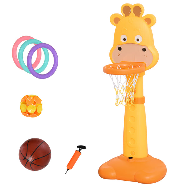 acquista Basketballkorb für Kinder von Giraffe mit gelben und orangefarbenen Accessoires