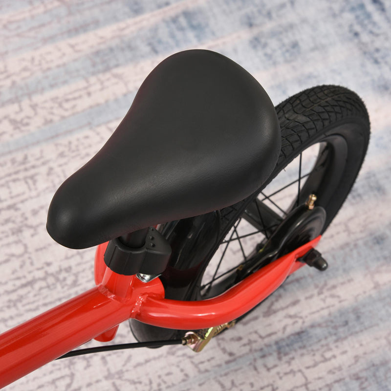 Bicicletta Pedagogica per Bambini 10" Senza Pedali   Rossa