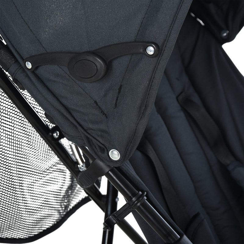 Passeggino Leggero Pieghevole per Bambini 3-36 Mesi   Blu Scuro