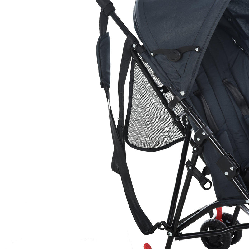 Passeggino Leggero Pieghevole per Bambini 3-36 Mesi   Blu Scuro