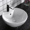Lavabo da Appoggio 45,5x46x18 cm in Ceramica  Bianco