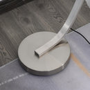 Lampada da Terra ad Arco a LED 3000K 50x23x149 cm in Acciaio e Allumino  Argento