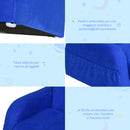 Poltroncina Letto per Bambini 51x45x38 cm  Blu