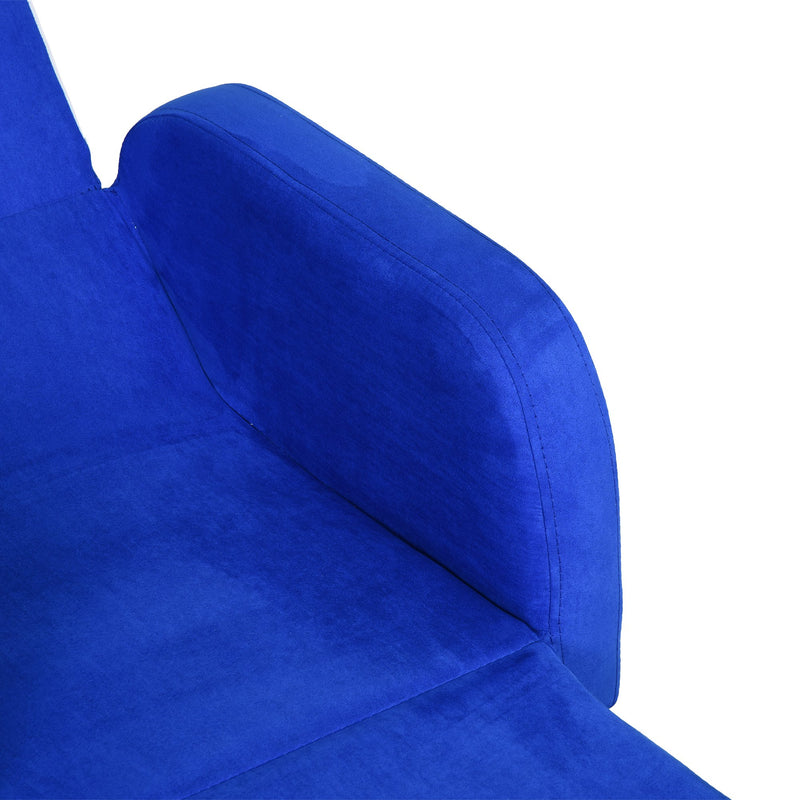 Poltroncina Letto per Bambini 51x45x38 cm  Blu