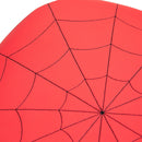 Sgabello con Seduta a Sella di Cavallo 38x38x65,5-83,5 cm  Rossa