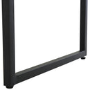 Scrivania da Ufficio Porta PC 1 Cassetto 110x45x76 cm in Acciaio 