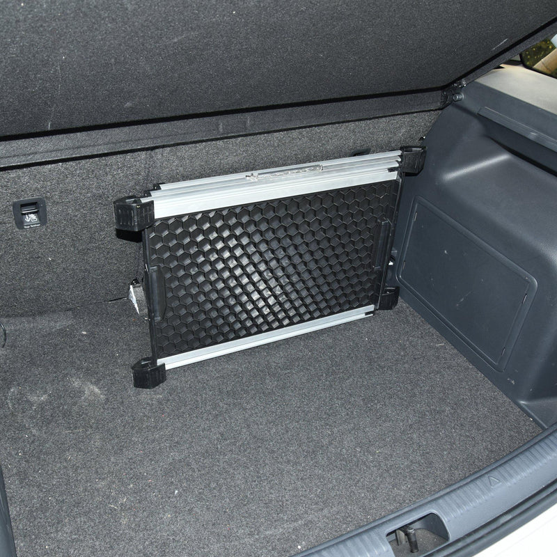 Rampa Pieghevole Antiscivolo Auto per Cani fino a 100 Kg   Nera