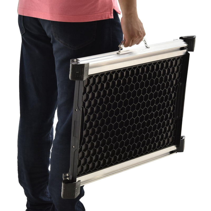 Rampa Pieghevole Antiscivolo Auto per Cani fino a 100 Kg   Nera