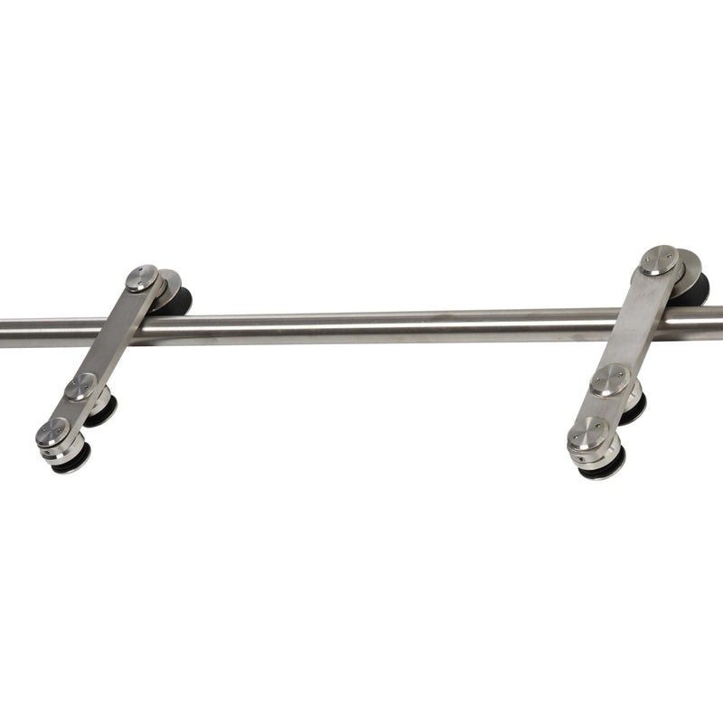 Kit Binario per Porta Scorrevole con Accessori in Acciaio Inox 