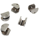 Kit Binario per Porta Scorrevole con Accessori in Acciaio Inox 