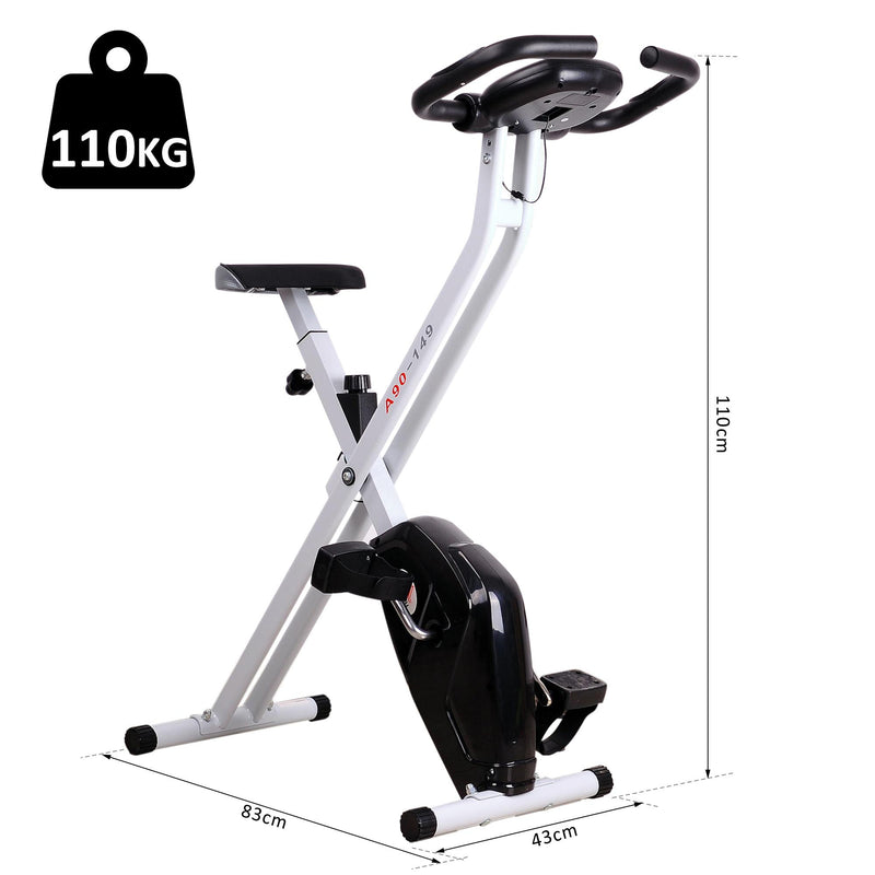 Cyclette Magnetica Pieghevole con Display LCD 