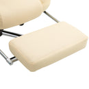 Sedia da Ufficio Presidenziale in Similpelle  Beige