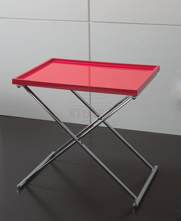 Klappbarer Couchtisch, Red Jazz Top/Abnehmbares Tablett sconto