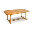 Tavolo da Giardino Estensibile Rettangolare in Legno Acacia Taddei Manado 200 E