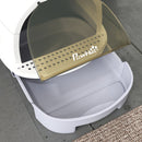 Lettiera per Gatti Chiusa 40,5x52x39 cm con Paletta Filtro e Vassoio Estraibile Grigio   