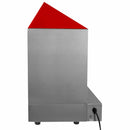 Macchina a Vapore per Hot Dog 2000W in Acciaio Inox con Carrello