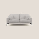 Divano 3 Posti 206x95x91 cm in Tessuto Grigio Chiaro