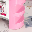 Postazione Bagno Giocattolo per Bambini con 25 Accessori  Azzurro e Rosa