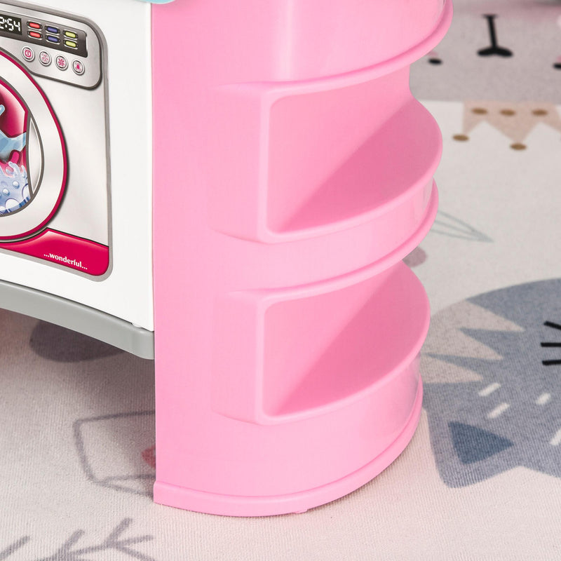 Postazione Bagno Giocattolo per Bambini con 25 Accessori  Azzurro e Rosa