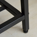 Appendiabiti Panchina per Ingresso con Scarpiera in Legno e Metallo  Nero