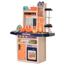 Cucina Giocattolo per Bambini 71x28,5x93,5 cm con Utensili 