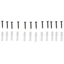 Pannello Porta Attrezzi da Parete 50 Pezzi 53,5x23x95,5 cm  Grigio e Rosso