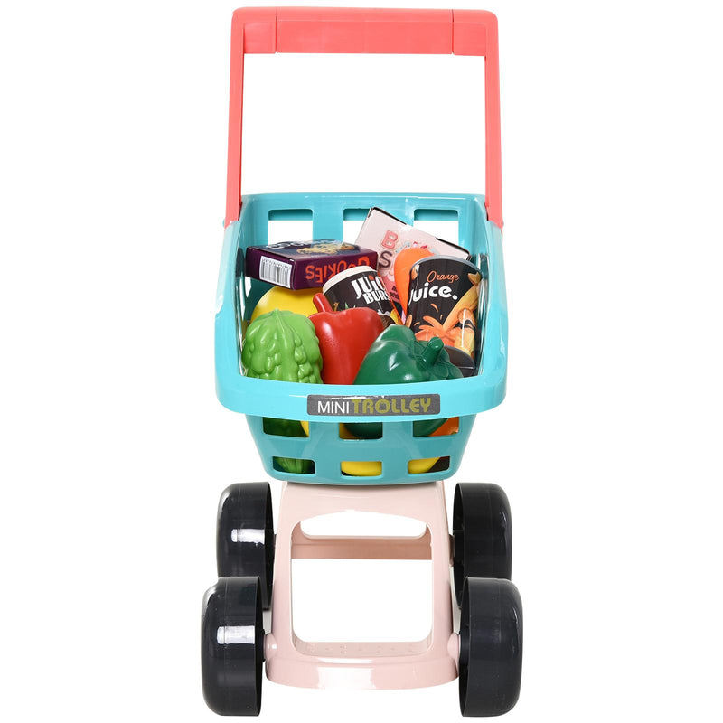 Postazione Supermercato Giocattolo per Bambini con Accessori 