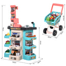 Postazione Supermercato Giocattolo per Bambini con Accessori 