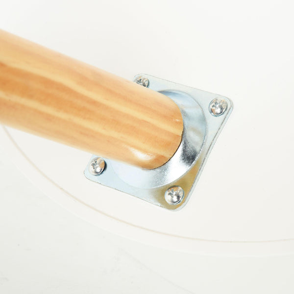 Nachttisch 1 Schublade Ø38x46,7 cm aus weißem Holz acquista