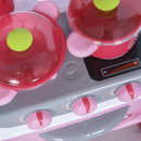 Cucina Giocattolo per Bambini 51x30x73 cm con Utensili  Rosa