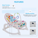 Sdraietta Dondolo per Neonati con Musica e Vibrazione 