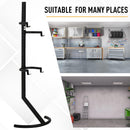 Rastrelliera Portabici Verticale 2 Posti in Acciaio  Nera