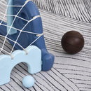 Canestro Golf Calcio Centro Attività 4 in 1 per Bambini 