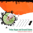 Zucche di Halloween Gonfiabili 240x80x120 cm con Luci a LED 