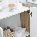 Mobile Armadietto 2 Ante 60x25x90 cm in Truciolare  Bianco