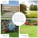 Porta da Calcio Portatile con Rete 180x62x121 cm  Bianca