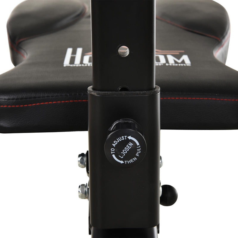 Panca Fitness per Addominali Pieghevole Multifunzione  Nera