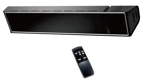 Outdoor Herd Infrarotstrahler 13,9x11x74,2cm 2000W Sined Schwarz prezzo