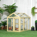 Recinto per Galline all'Aperto 140x88,5x106 cm con Porte Multiple e Rete in Metallo in Legno Naturale      