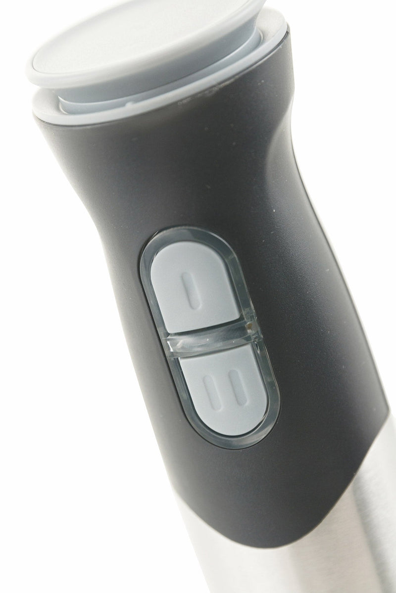 Frullatore ad Immersione Tritatutto in Acciaio 700W 3 in 1 Kooper Frullatris Inox