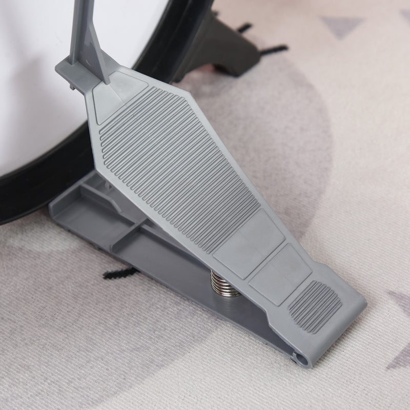 Batteria Musicale Giocattolo per Bambini con Microfono e Tastiera  Rossa